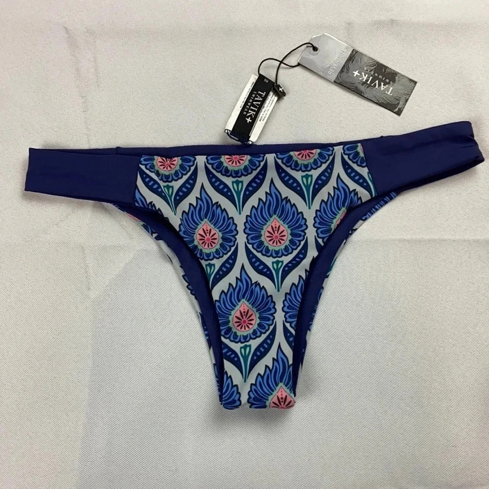 Tavik Reversible Print Bikini Swimsuit Size XS NWT